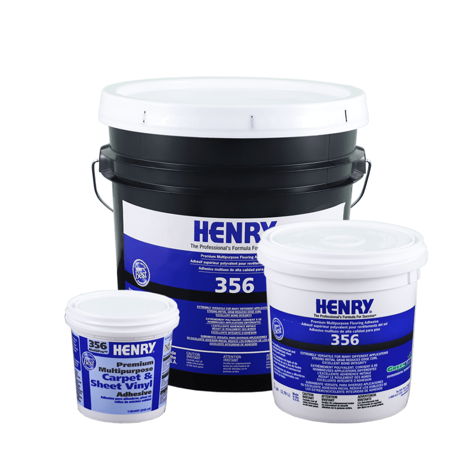 HENRY® 356 MultiPro™ - Premium Multipurpose Carpet and Sheet Vinyl Adhesive