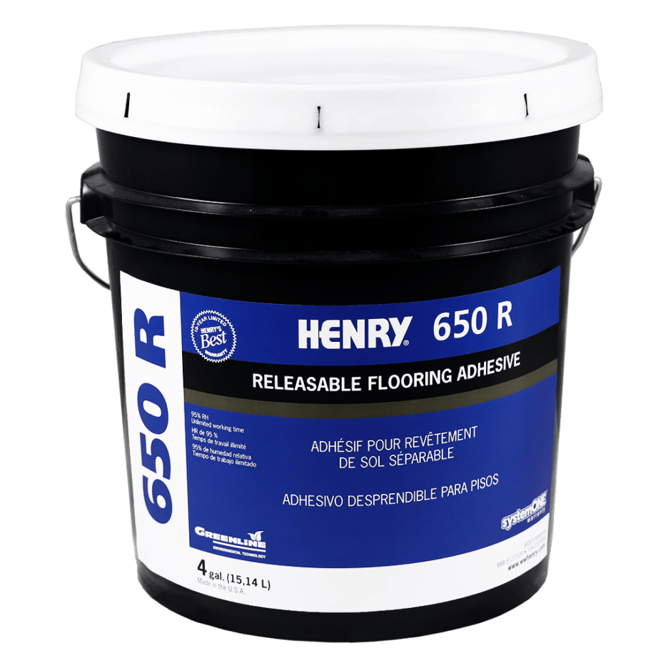 HENRY 650 R Releasable Bond Pressure Sensitive Adhesive